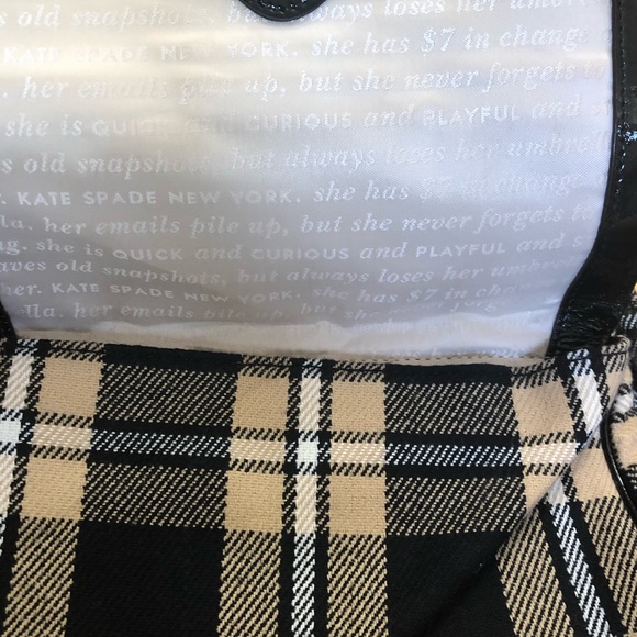 Kate spade tan and black purse Euc - Picture 6 of 6
